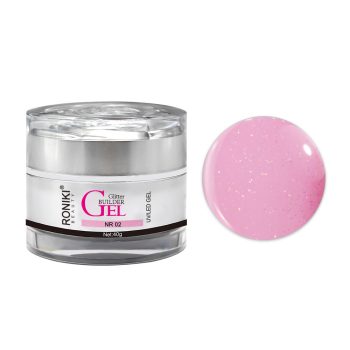 Roniki glitter builder gél - 02 - 40g