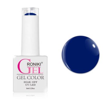   Roniki Glow in the dark széria - 14 sötétben világító neon kék gél lakk