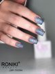 Roniki Reflective cat eye gél lakk 02 - mágnesezhető