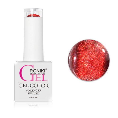 Roniki Fantasy sprite cat eye hema free gél lakk 12 - mágnesezhető