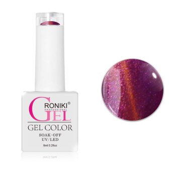   Roniki színváltó chameleon cat eye gél lakk 08 - mágnesezhető