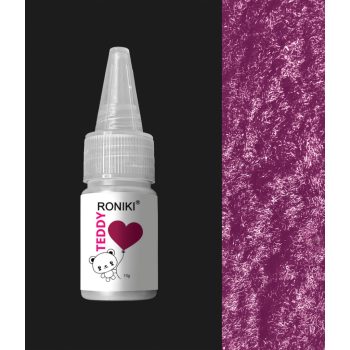 Roniki Teddy - plüsspor - magenta
