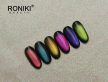 Roniki Amber cat eye gél lakk 05 - mágnesezhető