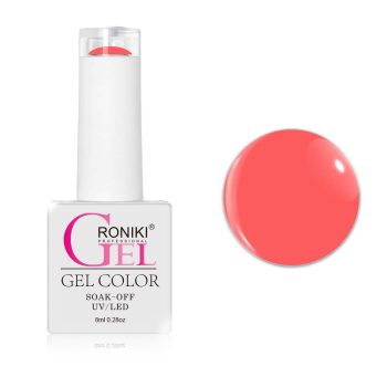   Roniki Glow in the dark széria - 01 sötétben világító neon narancs gél lakk