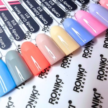 Roniki Candy color gél lakk színminta