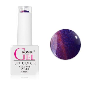   Roniki színváltó chameleon cat eye gél lakk 10 - mágnesezhető