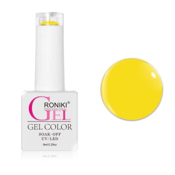   Roniki Glow in the dark széria - 07 sötétben világító neon sárga gél lakk