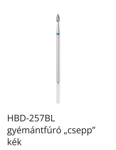 2,5 mm "Közepes" Csepp Formájú Gyémántporos Freezer