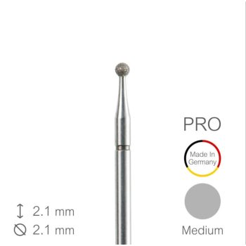 2,1 mm Gömb PRO Gyémántporos Freezer / Közepes