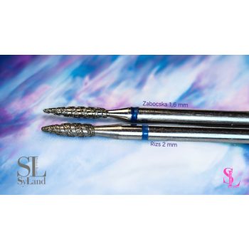 Tornado Gyémántporos freezer / Rizs 2mm / Kék