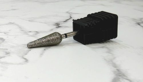 Hosszú Nagy Kúp Gyémánt Csiszolófej (Durva) 6mm