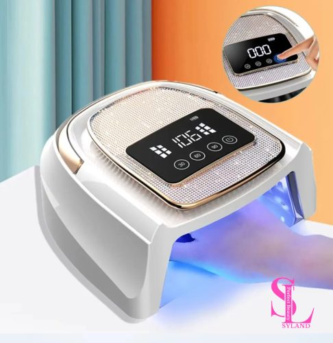 HOLOGRAM KÖVES AKKUMULÁTOROS UV/ LED LÁMPA / GOLD