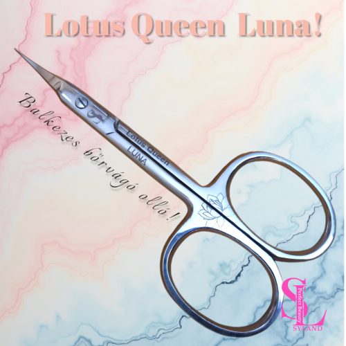 Balkezes LOTUS QUEEN "LUNA" Bőrvágó olló (LÓTUSZ)
