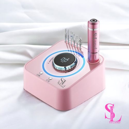 S-601 Asztali Vezetékes Körömcsiszoló Gép / PINK