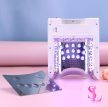 128W-os Akkumulátoros UV/LED Lámpa / FEHÉR